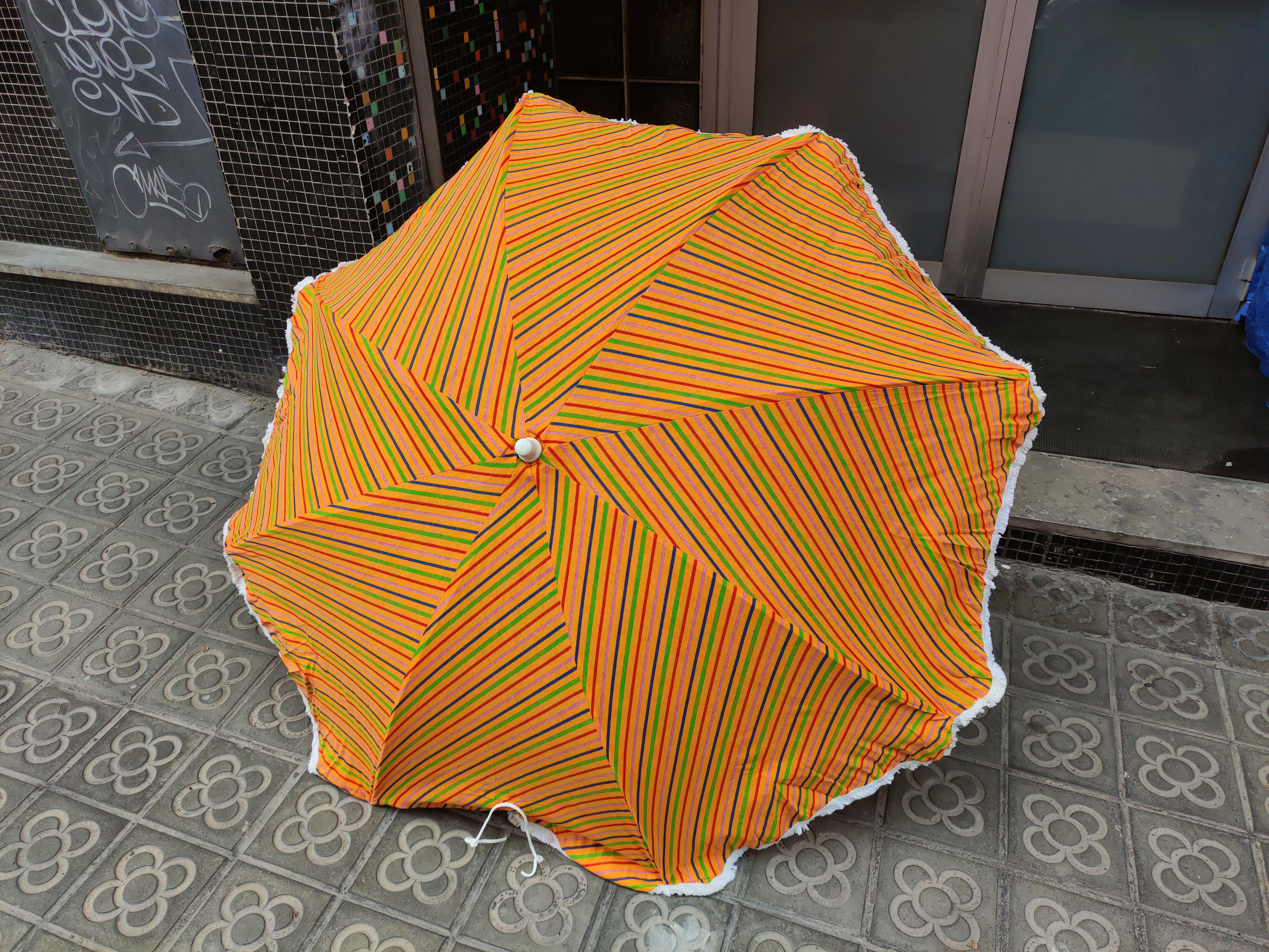 sombrilla estampada playa picnic o130-150 consultar